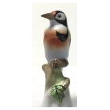 Vtg Herend Hungarian Hand Painted Woodpecker