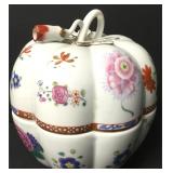 Vtg Andrea By Sadek Covered Pumpkin Jar Vtg Andrea By Sadek Covered Pumpkin Jar