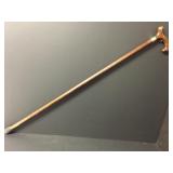 Vintage Wood Walking Stick Cane 41"