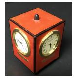 ELIE BLEU of Paris Designer Desk Clock RARE ELIE BLEU of Paris Designer Desk Clock RARE
