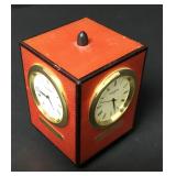 ELIE BLEU of Paris Designer Desk Clock RARE