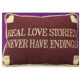 Custom Needlepoint Small Pillow Custom Needlepoint Small Pillow