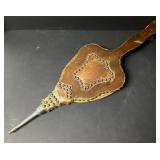 26" Antique Leather & Wood Fire Bellow 26" Antique Leather & Wood Fire Bellow