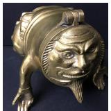 Levenger Brass Money Man Bank 4"