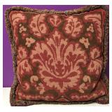 Custom Needlepoint FLuer De Lis Pillow Custom Needlepoint FLuer De Lis Pillow