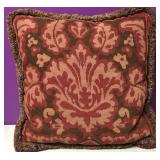 Custom Needlepoint FLuer De Lis Pillow