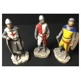 Lot Of Italian Madrigale The Crusades Figures Lot Of Italian Madrigale The Crusades Figures