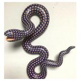 Vintage Santa Fe Artist Dirk Kortz Folk Art Snake Vintage Santa Fe Artist Dirk Kortz Folk Art Snake