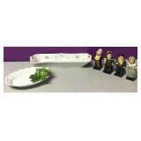 Royal Doulton English Figures & Porcelain Trays Royal Doulton English Figures & Porcelain Trays