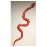 Vintage Santa Fe Folk Art Wood Snake 51" Vintage Santa Fe Folk Art Wood Snake 51"