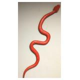 Vintage Santa Fe Folk Art Wood Snake 51"