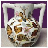 Prussian Depon Glass 2 Handled Jug 6" Prussian Depon Glass 2 Handled Jug 6"