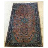 1950s Iranian Hamadan Pile Wool Rug 1950s Iranian Hamadan Pile Wool Rug