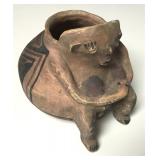 Antique Casa Grandes Pottery Effigy Figure 4"