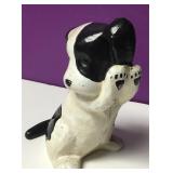 Contemporary Cast Iron Dog Door Stop 6 1/2"