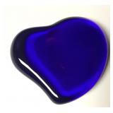 Tiffany & Co Cobalt Blue Elsa Peretti Glass Heart