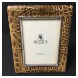 Del Conte Sterling & Crocodile Picture Frame