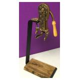 Vtg Bacchus Estate Bronze Wine Bottle Opener/Stand Vtg Bacchus Estate Bronze Wine Bottle Opener/Stand