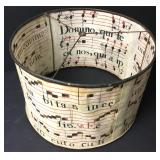 16th Century Antiphonal Vellum Sheet Lampshade 16th Century Antiphonal Vellum Sheet Lampshade