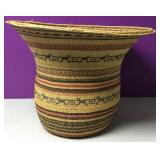 Vintage Large Woven Grass Monkeys Basket 20" Vintage Large Woven Grass Monkeys Basket 20"