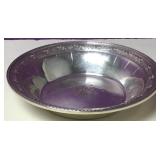 Antique Wilcox & Wagoner Sterling Bon Bon Bowl Antique Wilcox & Wagoner Sterling Bon Bon Bowl