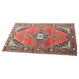 1970s Western Iranian Hamadan Wool Pile Rug 1970s Western Iranian Hamadan Wool Pile Rug
