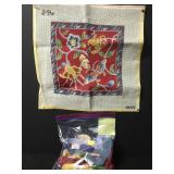 Vintage Butterfly W/Flowers Needlepoint Kit Vintage Butterfly W/Flowers Needlepoint Kit
