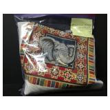 Vintage Grey Elephant Needlepoint Embroidery Kit