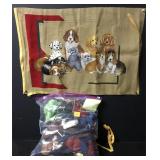 Vintage Dog Buddies Needlepoint Embroidery Kit Vintage Dog Buddies Needlepoint Embroidery Kit