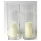 Pasabahce Turkish Glass Vase/Candle Holders (2) Pasabahce Turkish Glass Vase/Candle Holders (2)