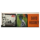 3 Hardcover Coffee Table Books