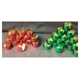 29 Hammered Brass Christmas Napkin Rings 29 Hammered Brass Christmas Napkin Rings