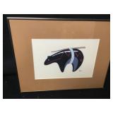Vintage Signed Native Spirit Bear Serigraph Boyd Vintage Signed Native Spirit Bear Serigraph Boyd