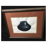 Vintage Signed Santa Clara Pottery Serigraph Boyd Vintage Signed Santa Clara Pottery Serigraph Boyd