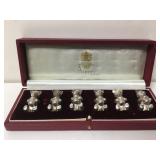 Antique Sterling Asprey Honey Bear Card Holders Antique Sterling Asprey Honey Bear Card Holders