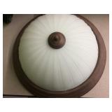18" Ceiling Mount Frosted Glass Light Fixture 18" Ceiling Mount Frosted Glass Light Fixture