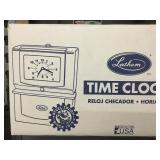 Latham Model 2121 Steel Time Clock In Box Latham Model 2121 Steel Time Clock In Box