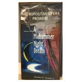 Original Met "A Midsummer Nights Dream" Poster 84" Original Met "A Midsummer Nights Dream" Poster 84"