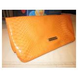 Orange Steve Madden Alligator Style Purse