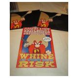 Yosemite Sam Metal Sign & 2 Floor Mats
