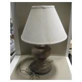21" Ceramic Table Lamp w/ Shade - Works