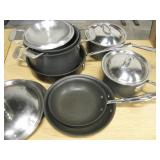 12 piece Emeril Legasse All Clad Pot & Pan Set