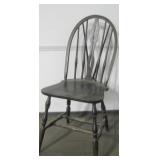 Antique Wood Spindle Back Chair