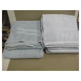 Box Lot Of Blue Towels