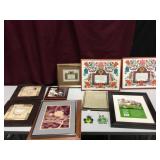 Lot Of Framed Prints & Photo Frames