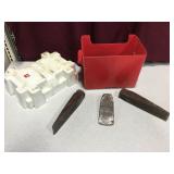 Tempo Marine Battery Box w/ Tire Chains & Wedges