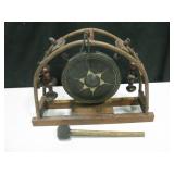 Wood Framed African Gong w/ Mallet