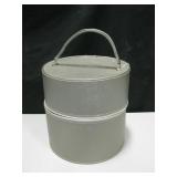Vintage Travel Hat Box - 13" Dia. & 13" Tall