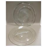 2 Vtg Laundromat Front Loading Machine Glass