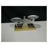 Small Pelouze All Metal Balance Scale